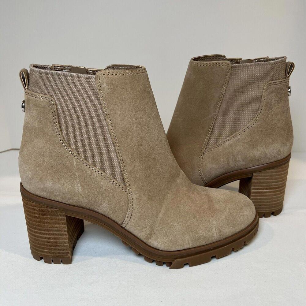 Vince Camuto Tan Ankle Boots